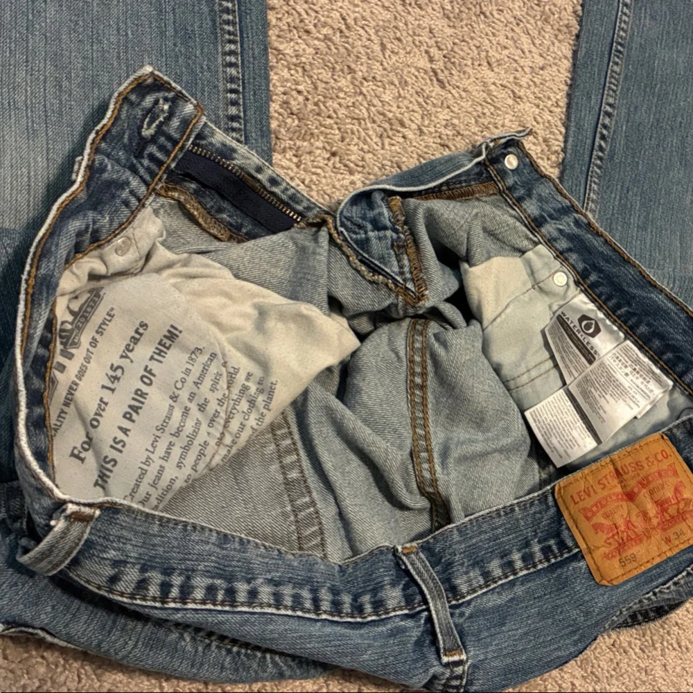 Levis classic worn